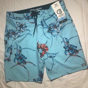 Brand New Billabong All Day Floral Pro Board Short